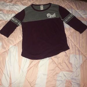 Maroon Victoria’s Secret: PINK Shirt